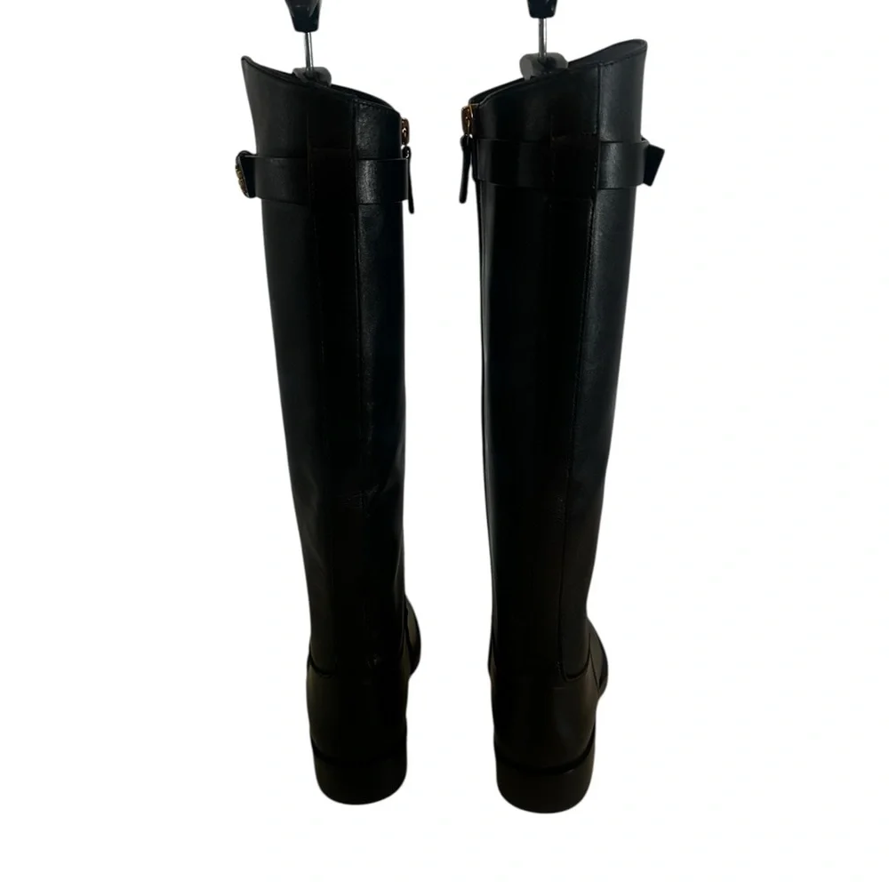 Tory Burch Everly Strap Tall Knee Riding Boots Sz 5
